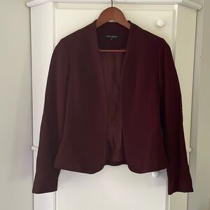 Burgundy Blazer